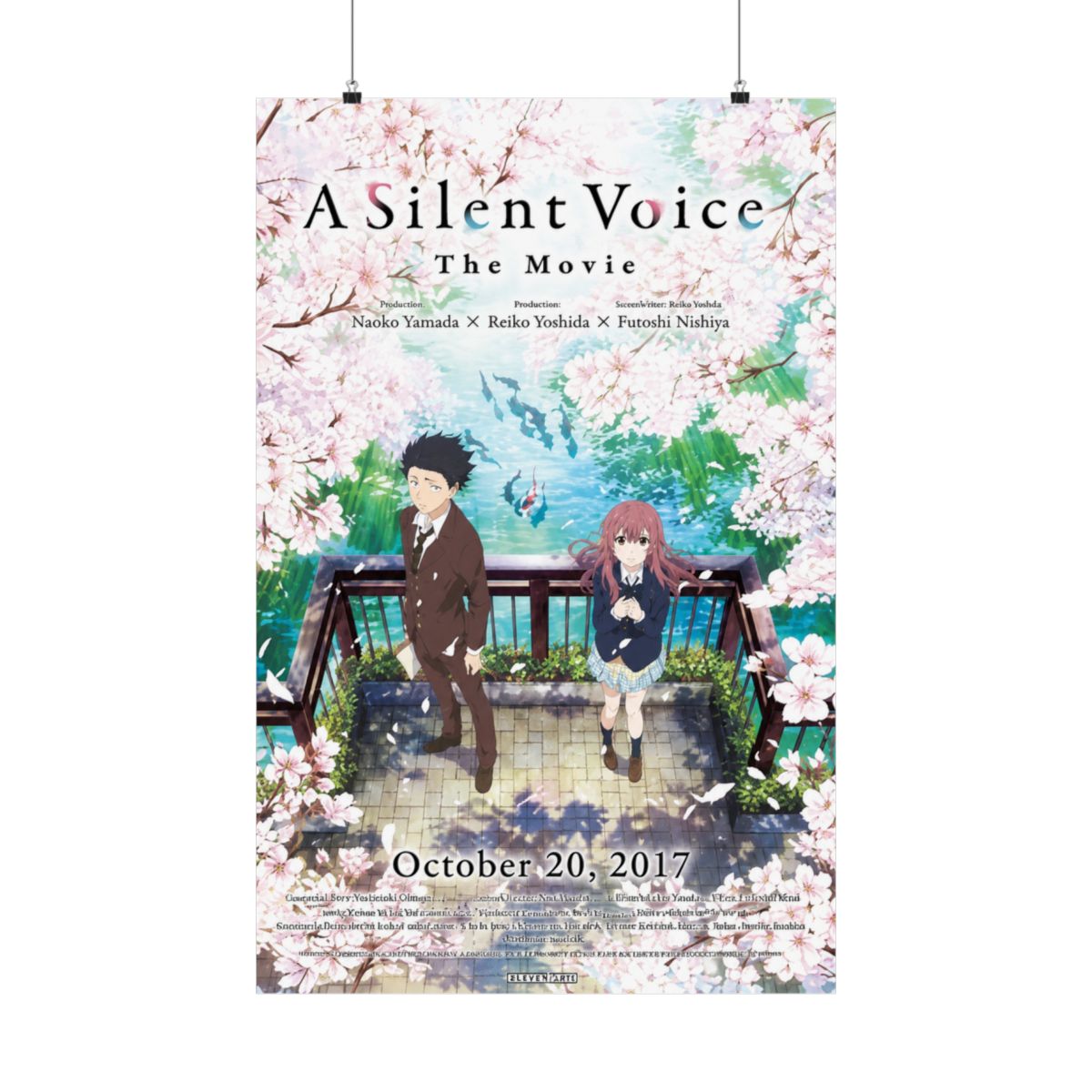 A Silent Voice Movie Poster Print (27 x 40) - alternate angle 1, merchandise
