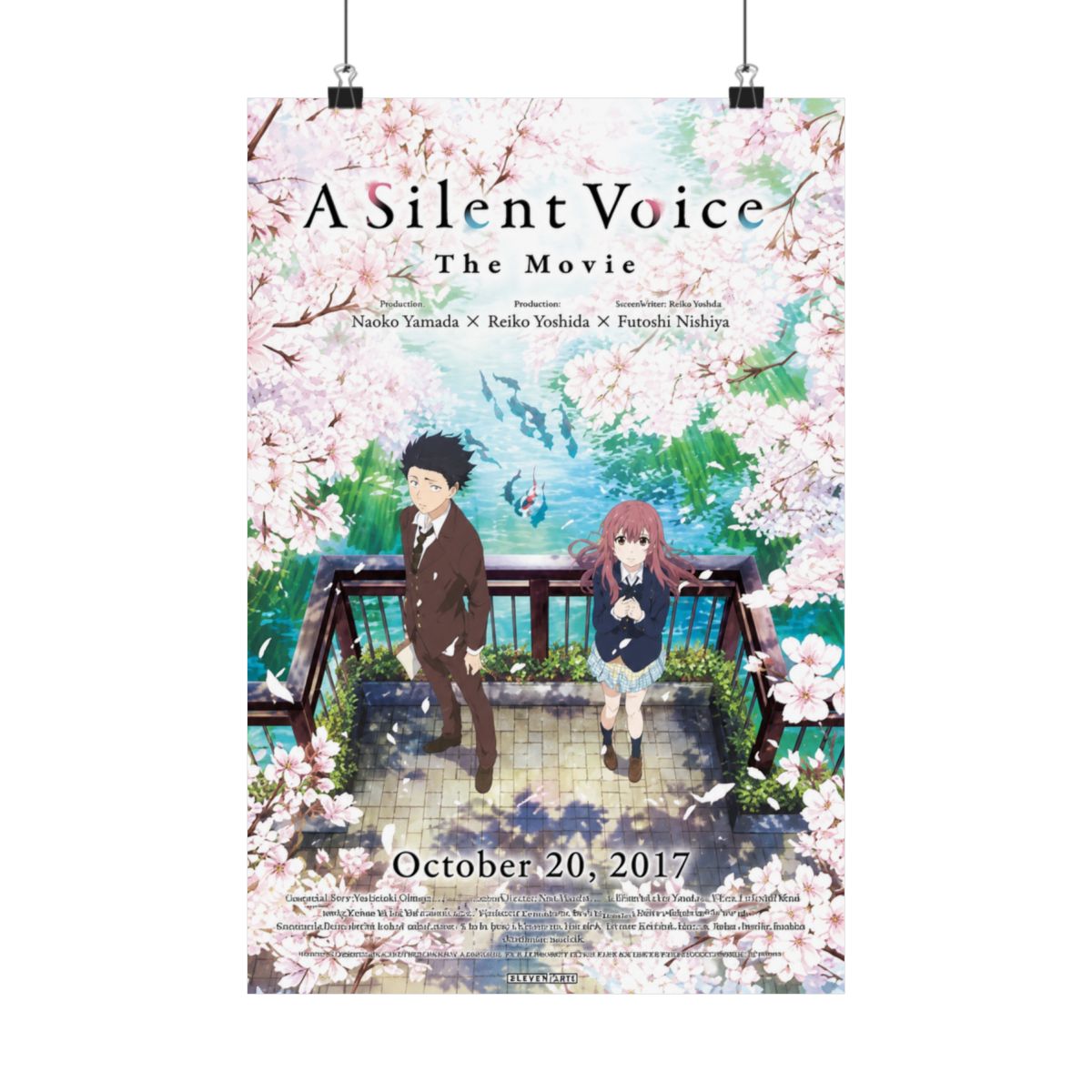 A Silent Voice Movie Poster Print (27 x 40) - alternate angle 5, merchandise