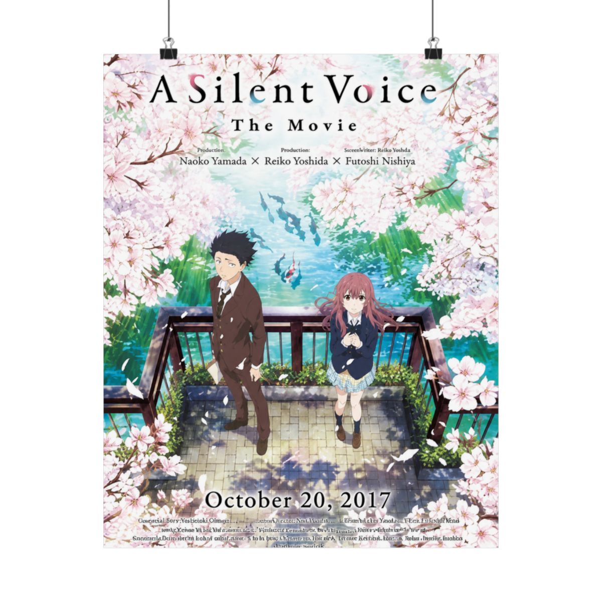 A Silent Voice Movie Poster Print (27 x 40) - alternate angle 4, merchandise