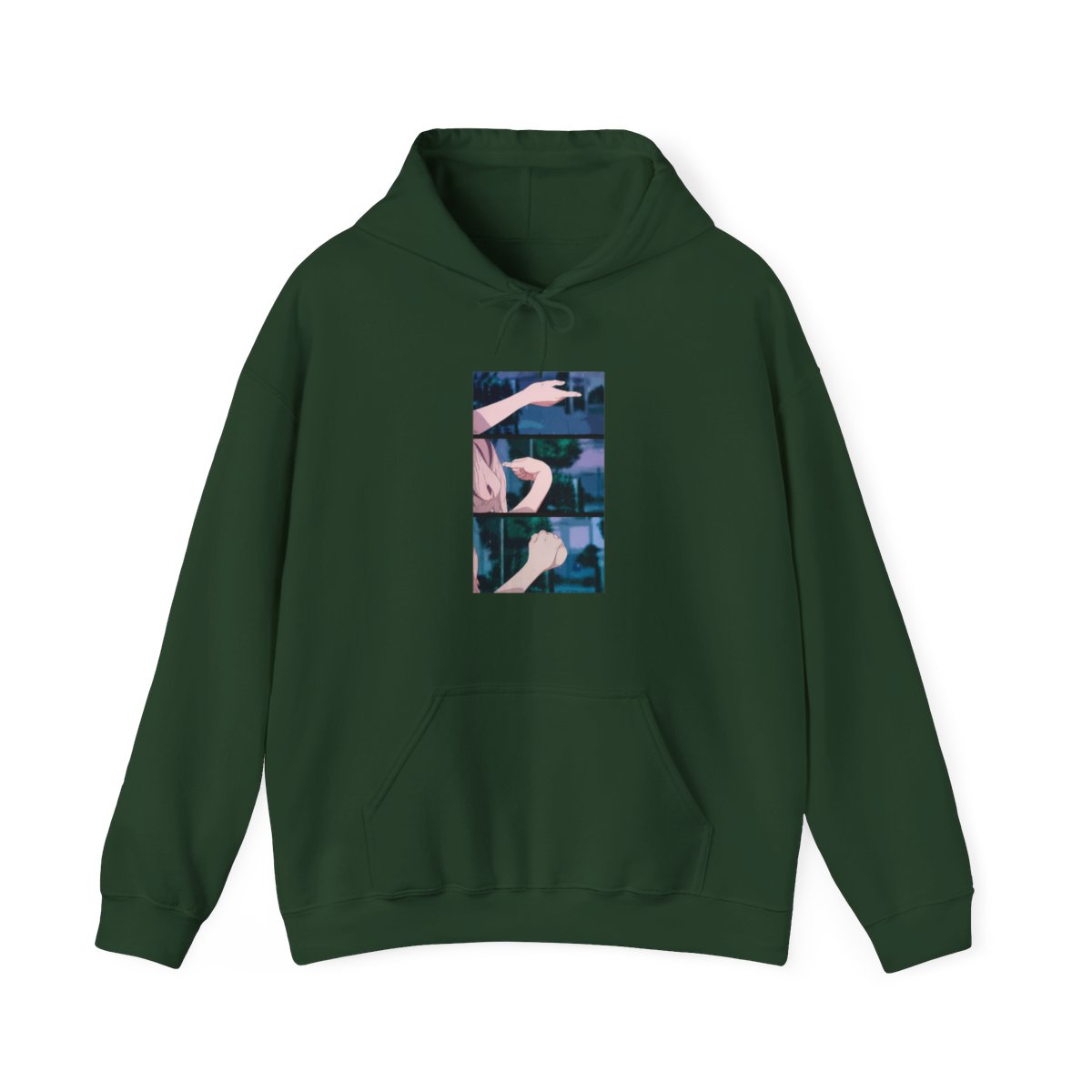 Pixelart Retro Koe no Katachi Anime A Silent Voice Kids Hoodie - alternate angle 5, merchandise